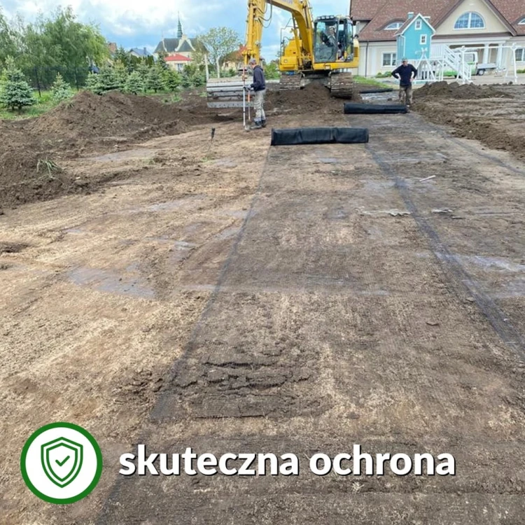 SIATKA NA KRETY 1x50 m PRZECIW KRETOM BARDZO MOCNA POLSKA