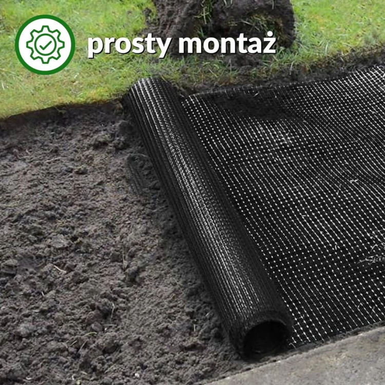 SIATKA NA KRETY 1x50 m PRZECIW KRETOM BARDZO MOCNA POLSKA