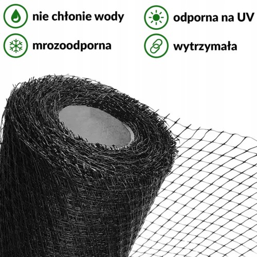 SIATKA NA KRETY 1x50 m PRZECIW KRETOM BARDZO MOCNA POLSKA