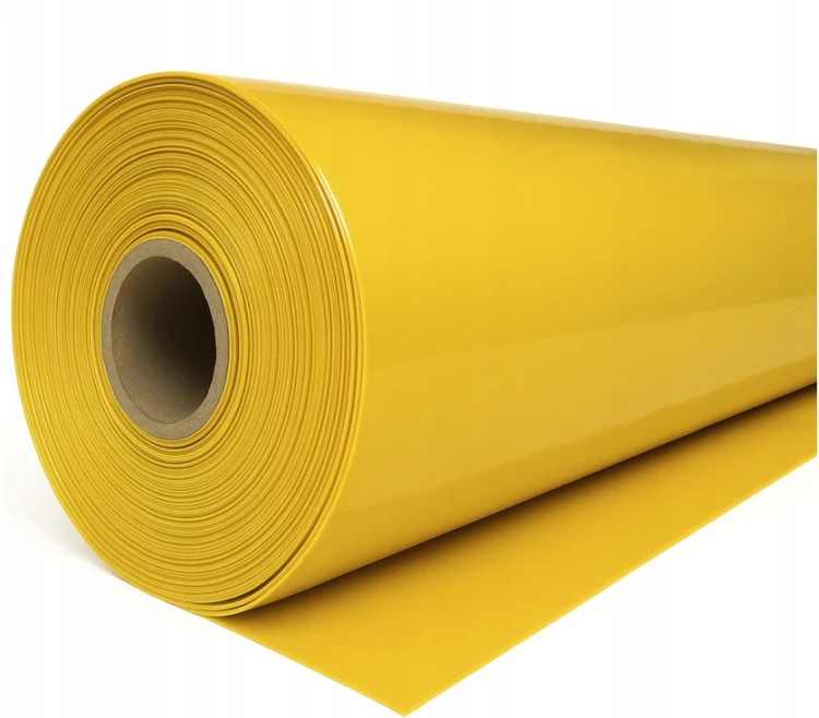 Folia paroizolacyjna żółta ochronna budowlana typ 200 2m x 50m 100m²