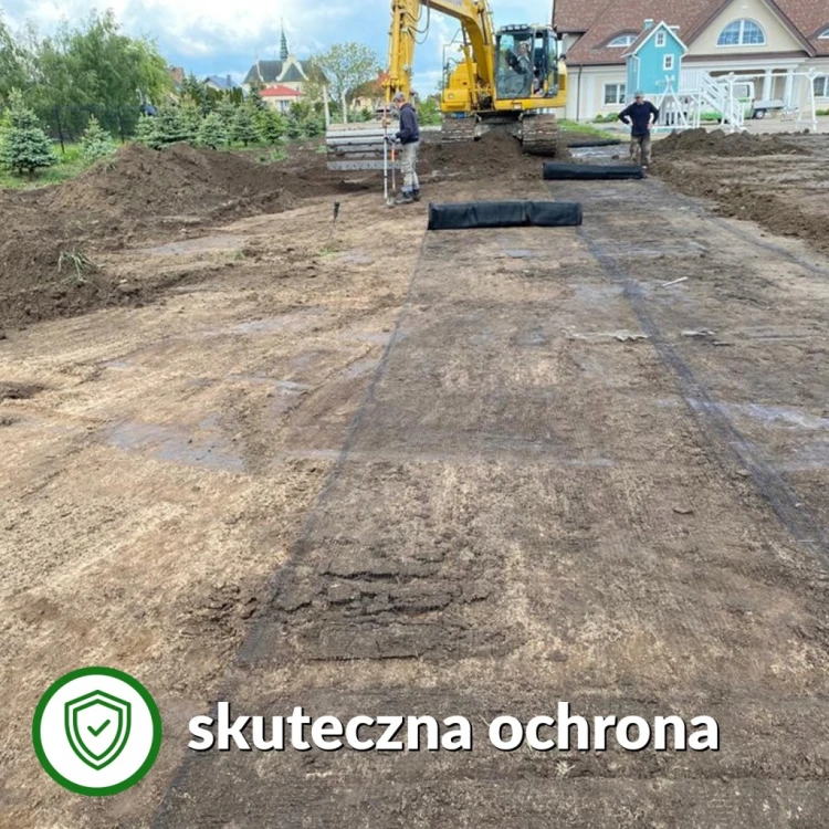 Siatka Na Krety Przeciw Kretom Mocna Premium 2x20 m Gęsta Wytrzymała Polska