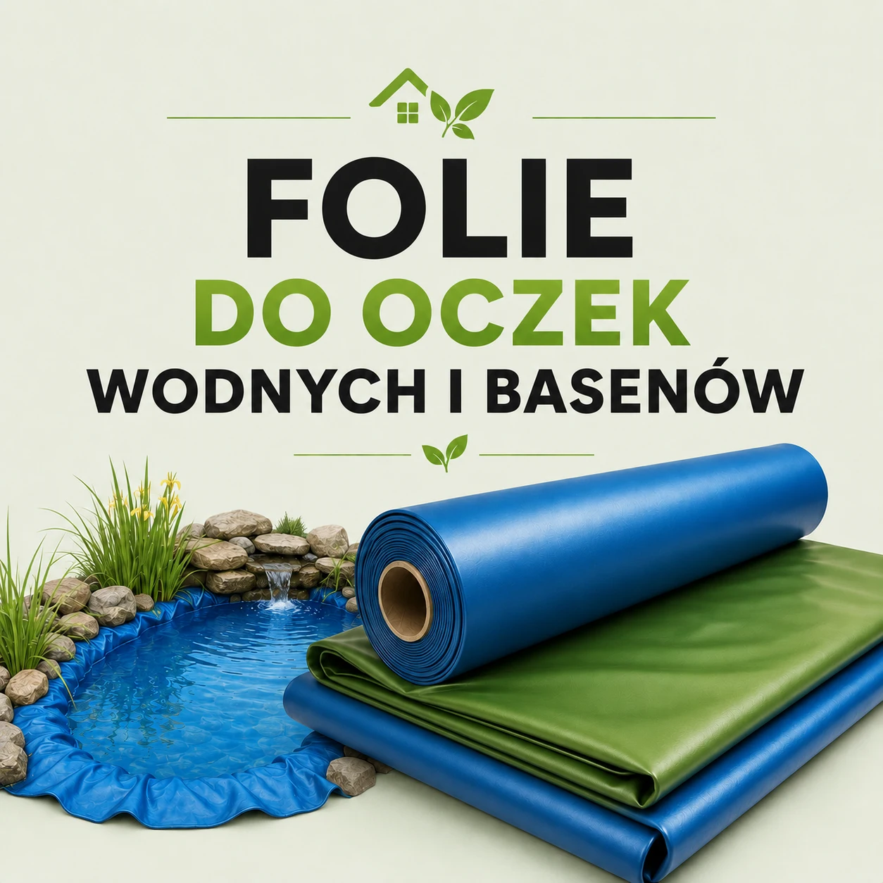 folie do oczek wodnych i basenów